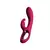 Vibrador ponto G com estimulador Rabbit