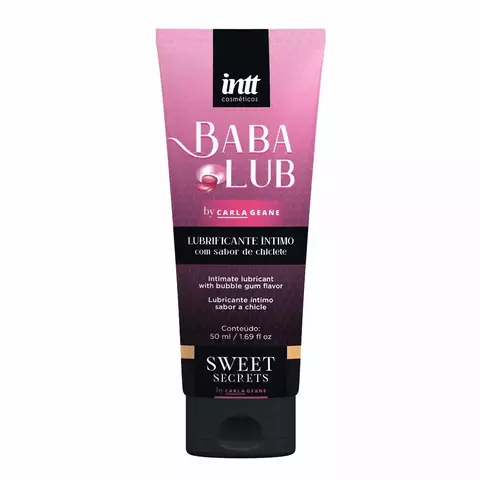 Lubrificante Babalub Sabor Chiclete 50ml