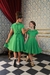 Vestido Verde Bordado na internet