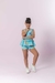 Conjunto Peplum Azul - comprar online