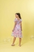 Vestido FIlha Floral Estampado Rosa na internet