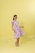 Vestido FIlha Floral Estampado Rosa - comprar online