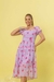Vestido Mãe Floral Lilás - Loja Miss Maju | Moda para meninas
