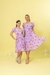Vestido Mãe Floral Lilás - loja online