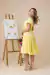 Vestido Mãe Ciganinha Amarelo - comprar online