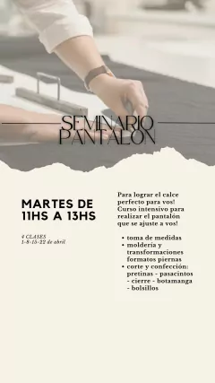 SEMINARIO PANTALON - comprar online