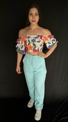 Cropped de ombro - loja online