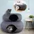Túnel Redondo Interativo para Gatos com Espaço de Descanso – Donut PlayCat - Maia Pet Shop