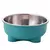Comedouro em Inox Antiderrapante para Cães e Gatos - Comedouro Patinhas Fixas - Maia Pet Shop
