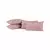 Kit 4 Almofadas Aveline 60x30cm na cor rosê, modelo 3D Baguete da Bia Enxovais, com fundo branco. Envio de São Luís/MA para todo o Brasil.