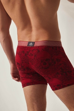 Boxer G3, de Algodón C/Lycra "Calaveras".(3242) - comprar online