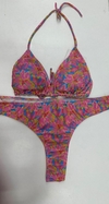 Bikini Ailin, Taza Soft Estampado + Colaless. (7012)