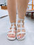 Papete Yasmin Off White Gladiadora Acolchoada 2021522 na internet