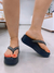 Tamanco Odileia, Preto, Cabedal com Brilho 2054511 - Patricia Andrade Sapatos