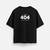 Camiseta Oversized Error 404 - comprar online