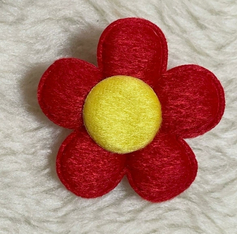 Kit 10 Laços Flor Para Penteado Pet