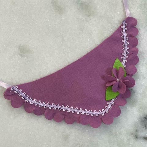 Bandana Pet Camélia Babados