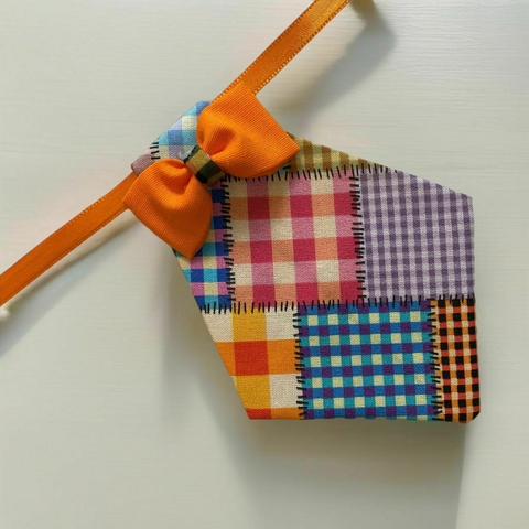 Kit Gravatas Pet Festa Junina - 4 unidades