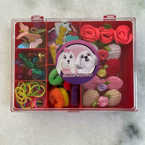 Caixinha Acessórios Para Penteado Pet - 212 itens - comprar online