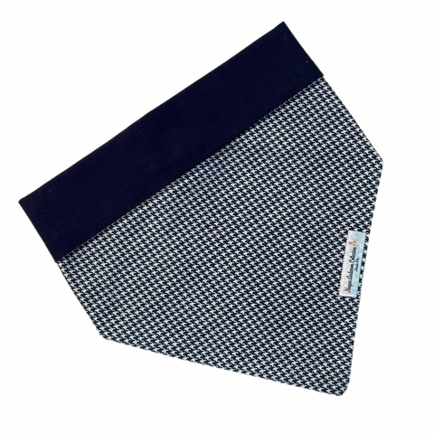 Bandana Pet Dupla Face Pied Poule