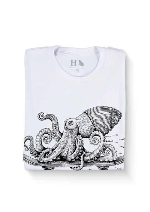 Camiseta Herb Octopus Skateboarding