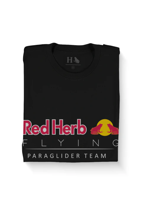 Camiseta Red Herb - Paraglider Team
