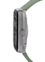 Relógio Smarts Unissex Life Prata Pulseira Verde - MOLIFEUAC/8V Esportivo Compatível iOS-Android - Family watches