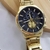 Relógio Technos Masculino Dourado Relógio Grandtech Dourado a prova d'água - JS15EMV/1D - Family watches