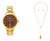 Relógio Condor Feminino Dourado - COPC21JJI/K4M - Family watches