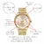 Relógio Euro Feminino Multiglow Dourado - EU6P29AIH/4D - loja online