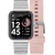 Smartwatch Technos Troca pulseira TMAXAK/7K Rosa E Prata Esportivo Compatível iOS-Android - comprar online