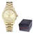 Relógio Technos Feminino Dourado Boutique a prova d'água - 2035MNIS/4X