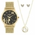 Relogio Condor Feminino Mimos E Sutilezas Dourado Fundo Preto Disney - CO2035NGI/KI4P - comprar online