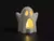 Fantasma porta vela led - Quarks3D