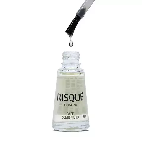 ESMALTE RIQUE 8ml BASE HOMEM SEMI BRILHO