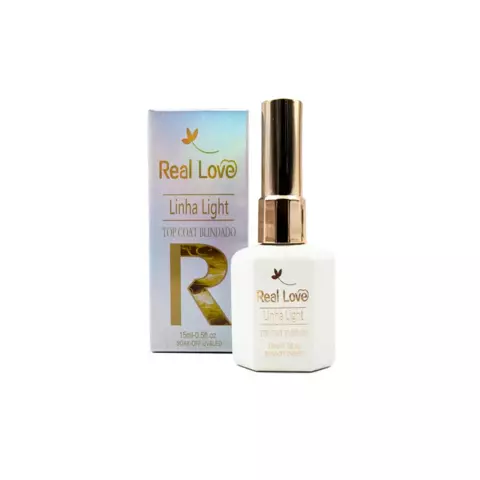Top Coat Blindado Real Love 15ml
