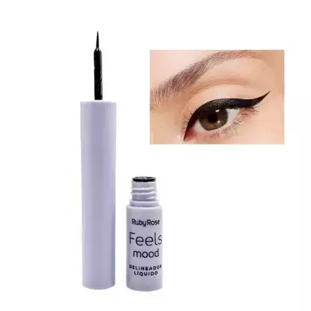 Delineador Líquido Preto Feels Mood - Ruby Rose