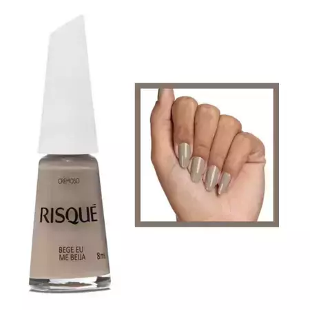 ESMALTE RIQUE 8ml BEGE EU ME BEIJA CREMOSO