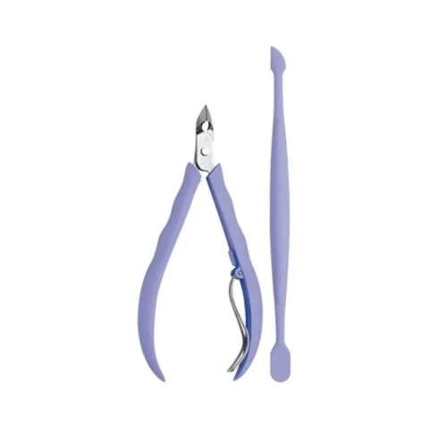 Alicate Mundial De Cuticula 756 Com Espatula