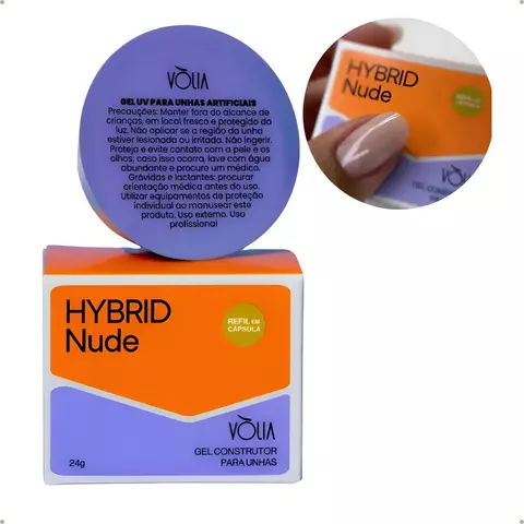 Gel Volia Refil Classic Nude 24g