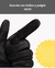 Guantes de cuero con dedal táctil - BSW