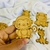 Imagem do Safari Animais MDF 6cm Personalizado Luxo Lembrancinha Leão