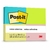 Bloco Post-It 653 38mm x 50mm 400 Folhas Neon 4 Cores - 3M