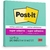 Bloco Post-It 76mm x 76mm 90 Folhas Azul Aqua - 3M