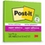 Bloco Post-It 76mm x 76mm 90 Folhas Verde Limeade - 3M