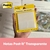 Bloco Post-It 73mm x 73mm 36 Folhas Transparente - 3M - comprar online