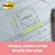 Bloco Post-It 73mm x 73mm 36 Folhas Transparente - 3M - Docepaper Papelaria 