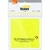 Bloco Eletrostático 76mm x 76mm Amarelo Neon 30 Folhas - BRW