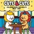 Livro para Colorir Cute e Cute Adults 03 - Online Editora