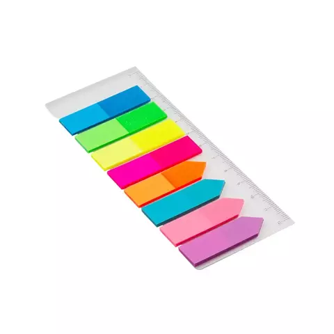 Bloco Marcador de Página Adesivo Max Neon 8 Cores 200 Folhas - Maxprint